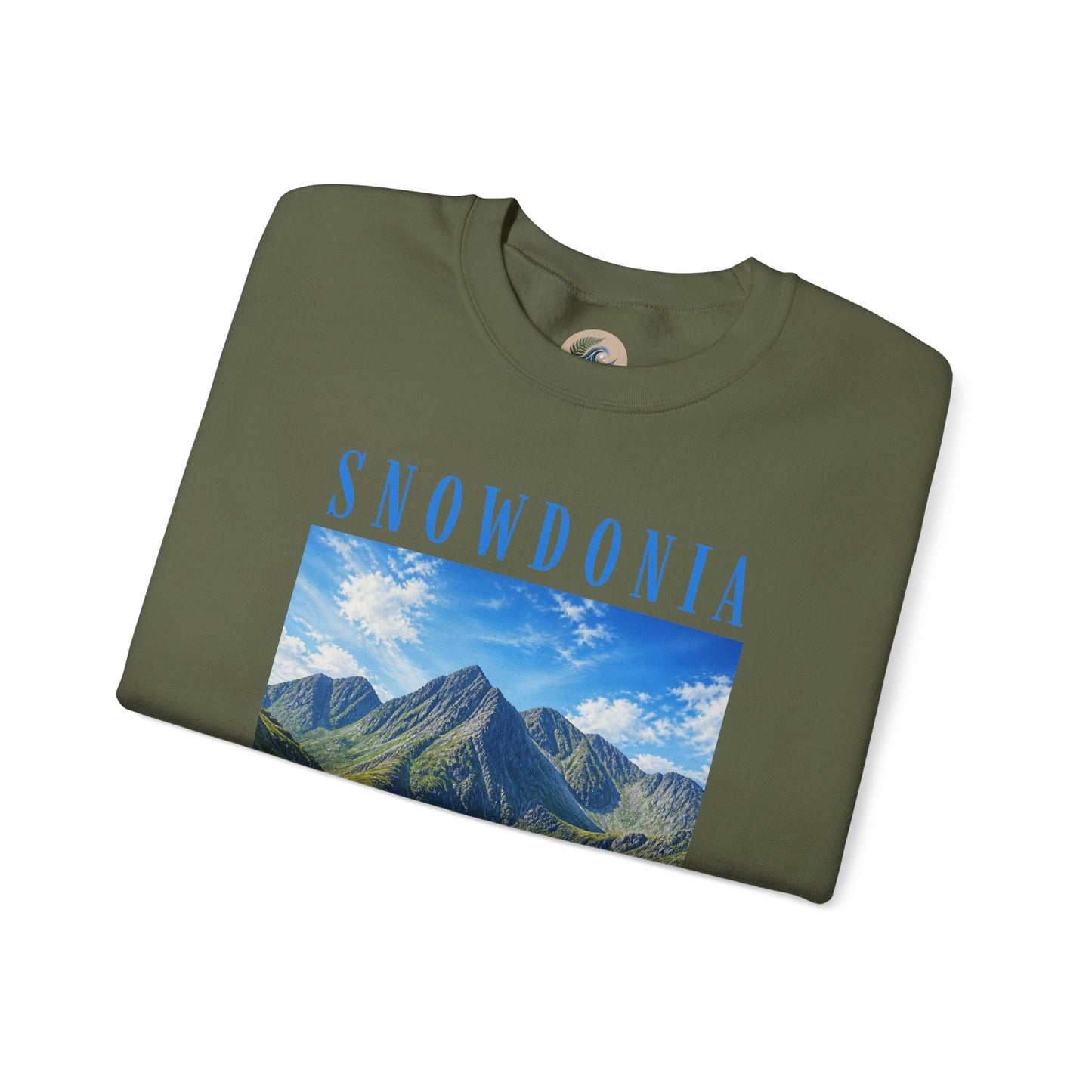 Glyderau Landscape - Snowdonia Mountain Crewneck Sweatshirt