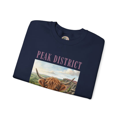 Peak District Highland Cow Sweatshirt