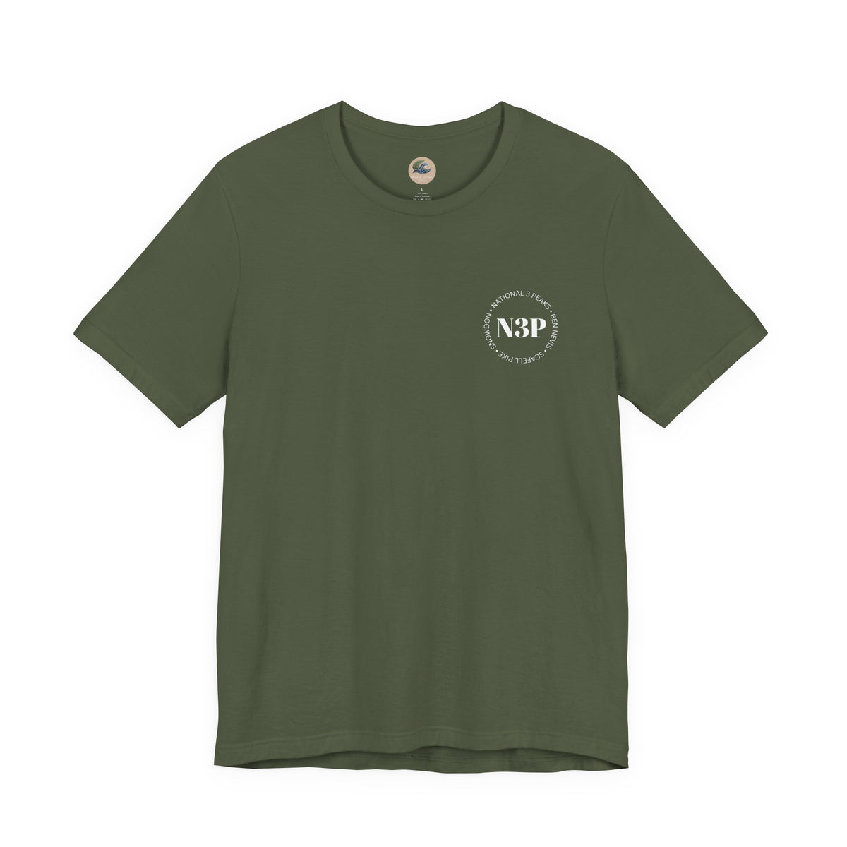 N3P National 3 Peaks - Logo Chest T-Shirt