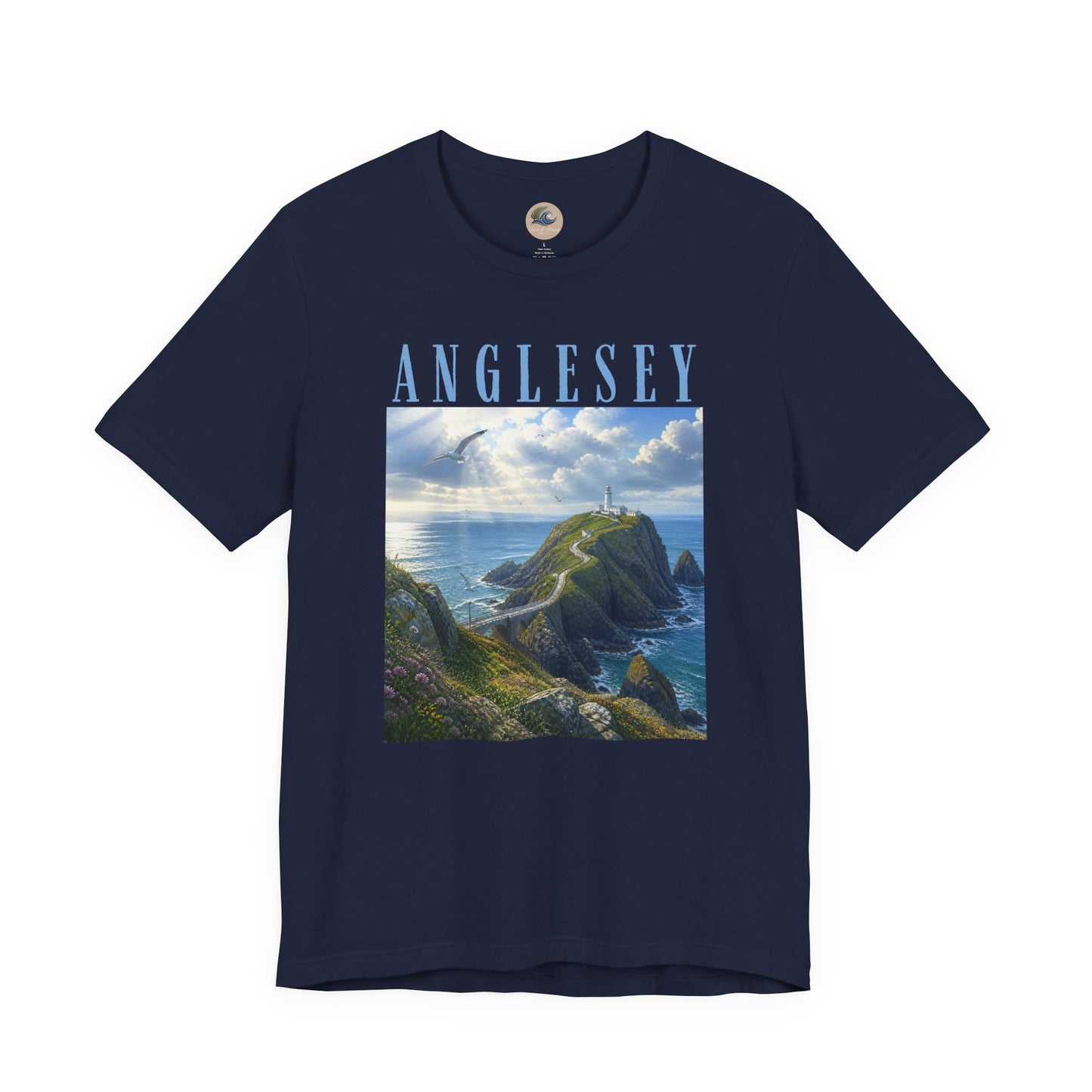 Anglesey Coastal T‑Shirt — Scenic Wales Landscape Tee