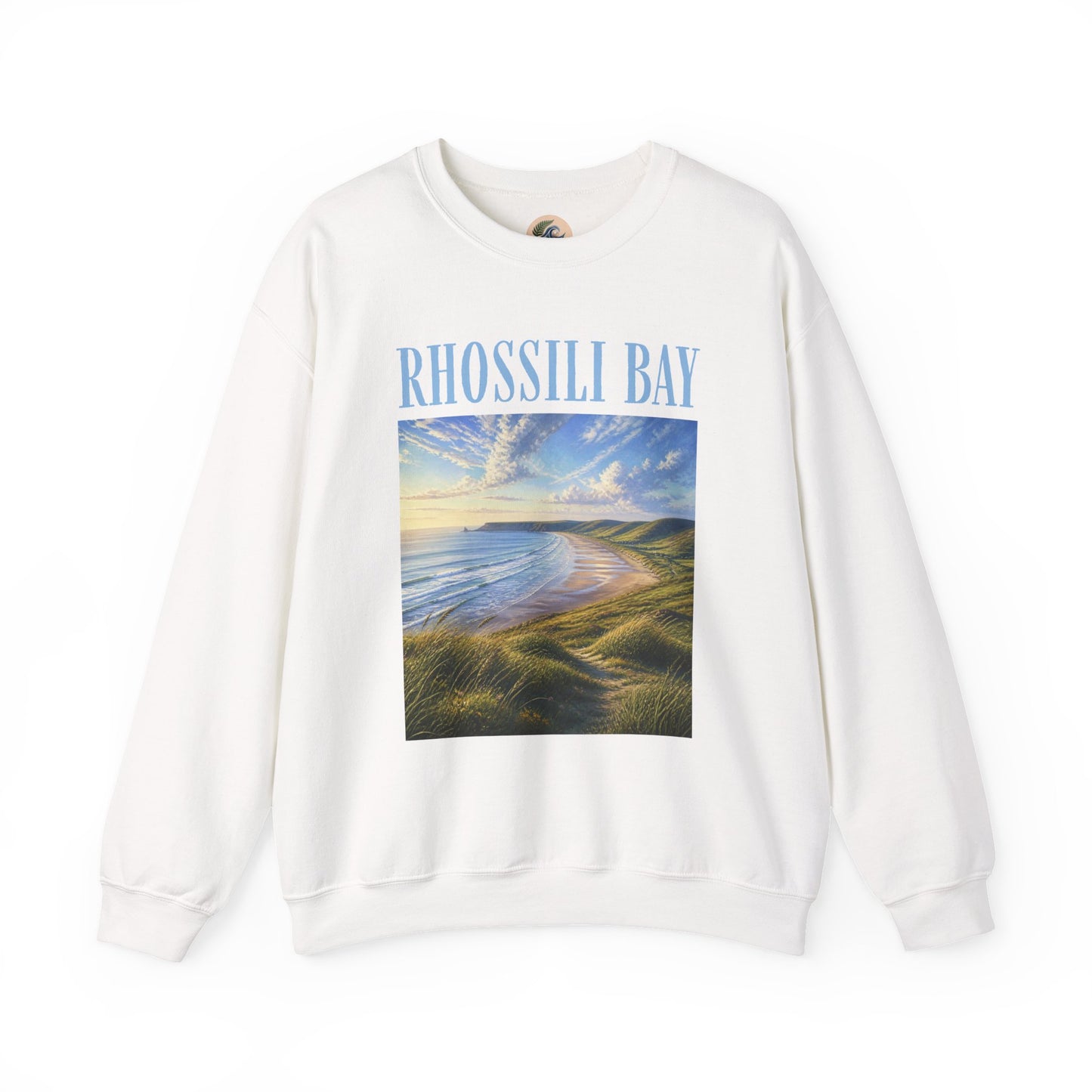Rhossili Bay Scenic Crewneck Sweatshirt