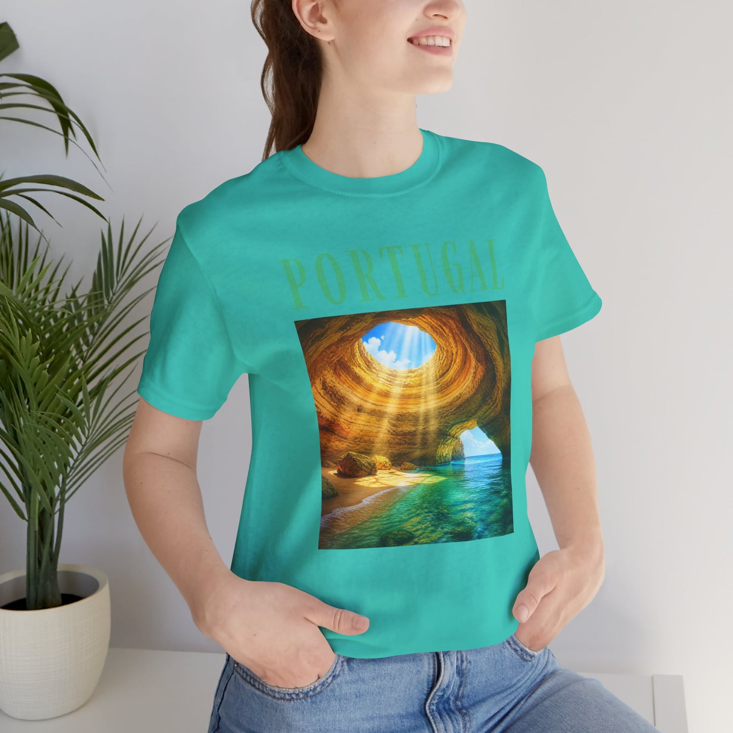 Portugal Benagil Cave Graphic Tee