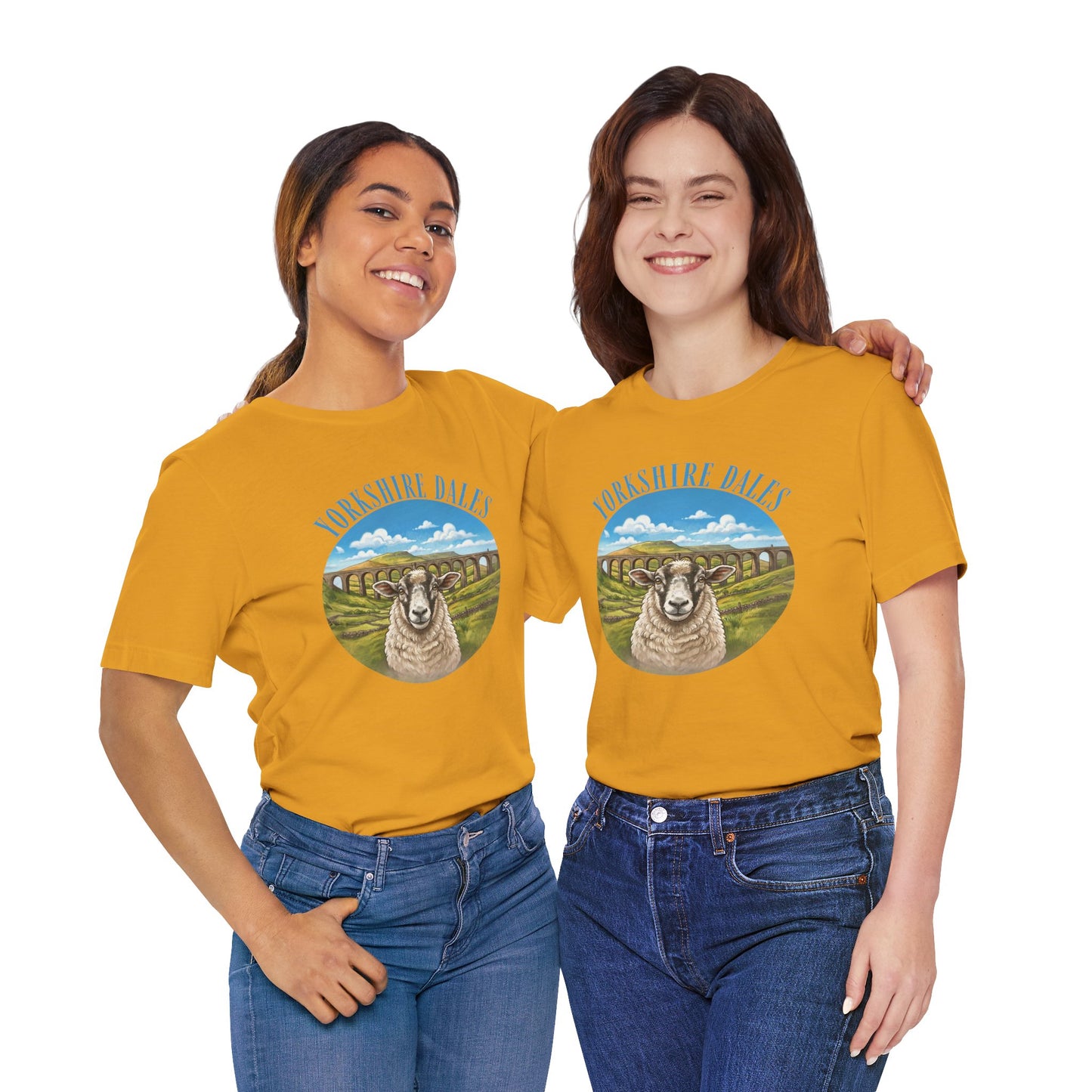 Yorkshire Dales Sheep T-Shirt — Scenic Countryside Tee