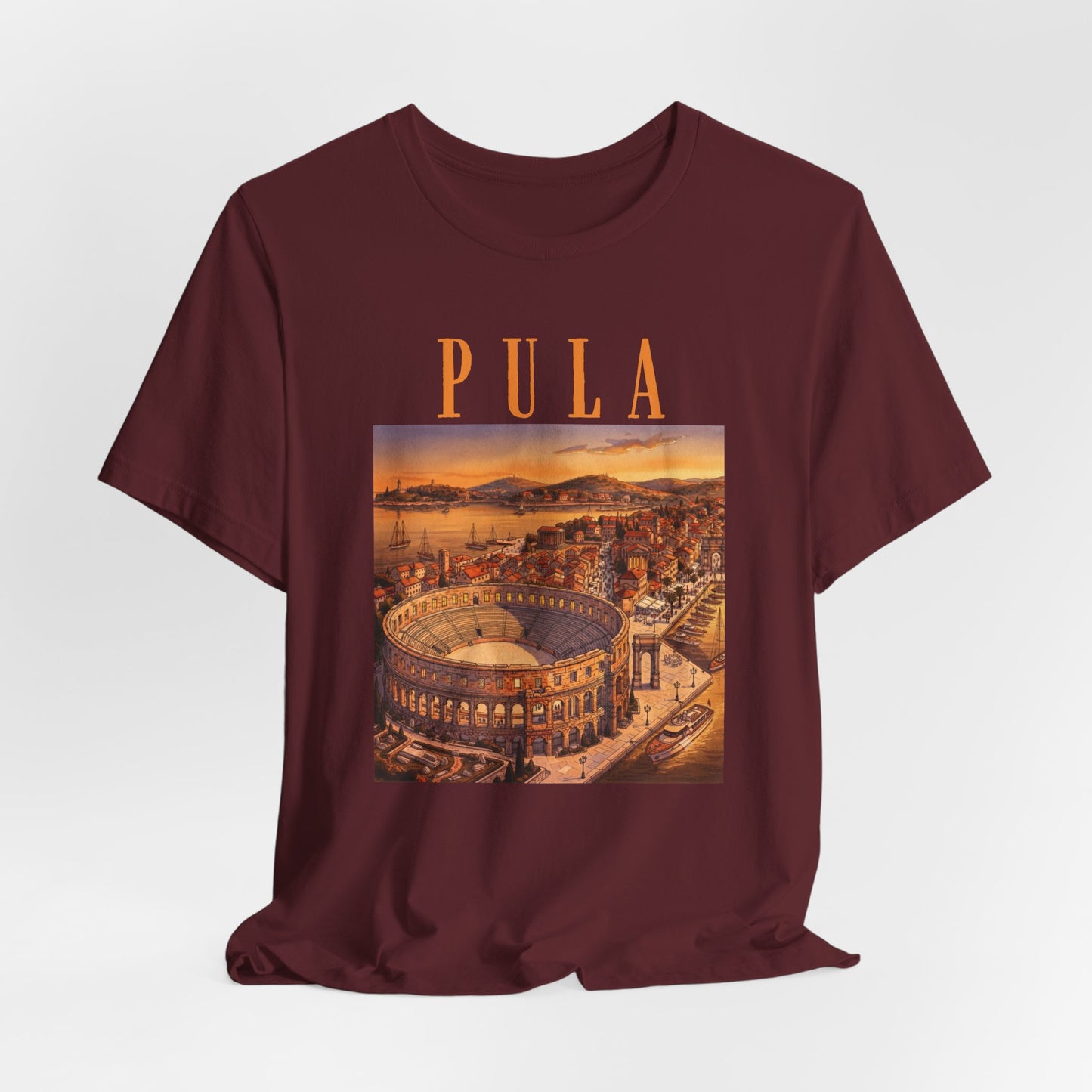 Pula Arena Sunset - Scenic Croatia Tee