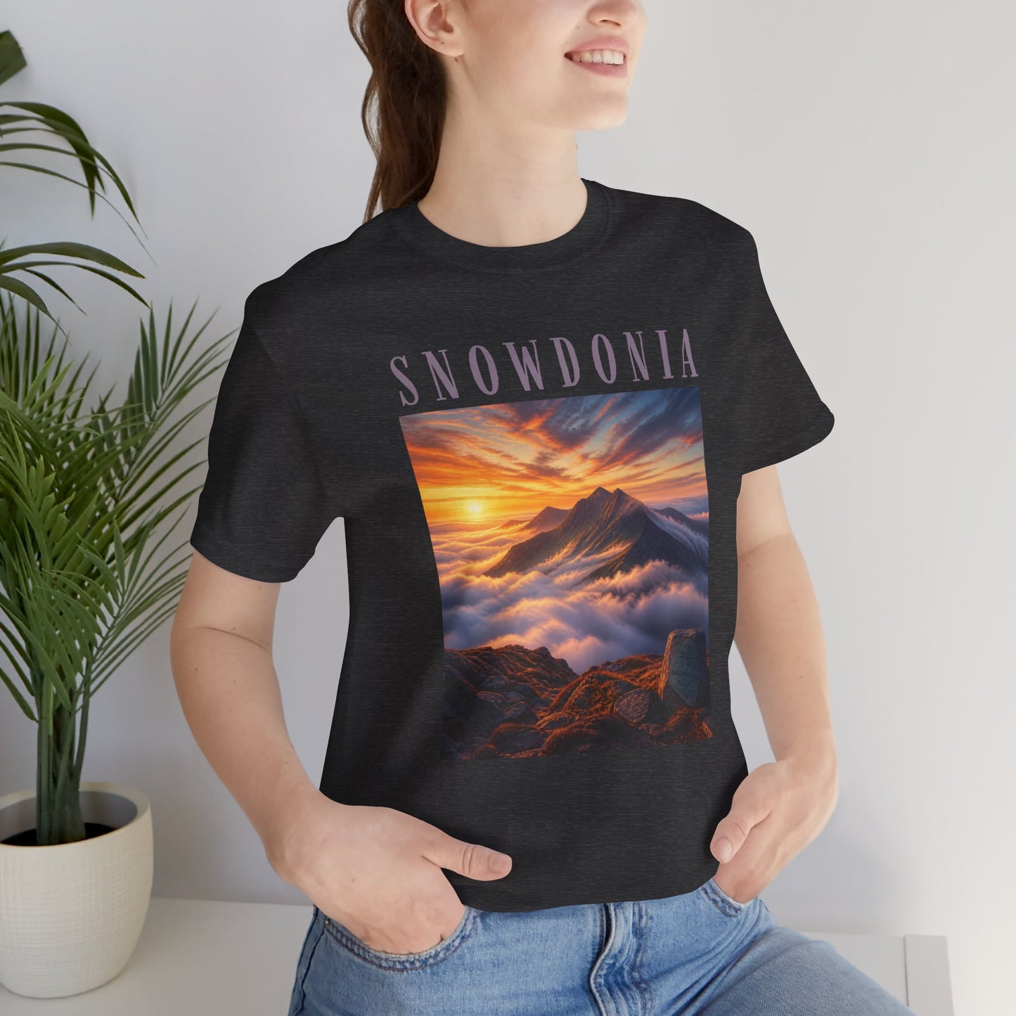 Snowdonia Mountain Sunset T‑Shirt