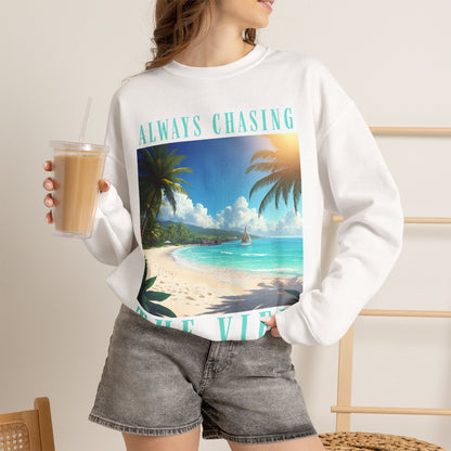 Always Chasing the View - Thailand Railay Beach Inspired Sweatshirt