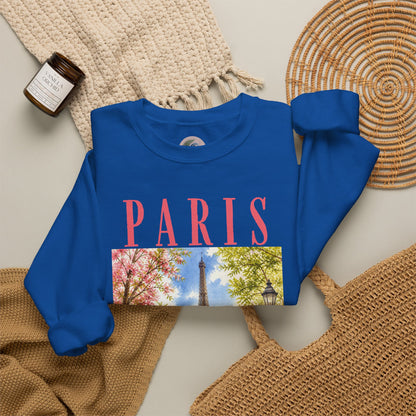 Paris Floral Eiffel Sweatshirt