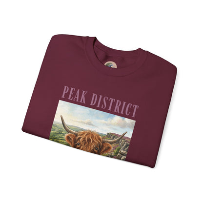 Peak District Highland Cow Sweatshirt