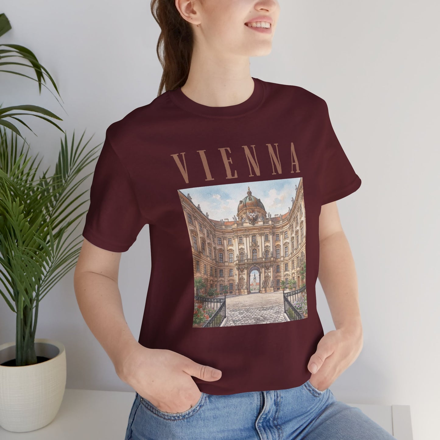 Vienna Photo Tee — Vintage Cityscape Travel T‑Shirt