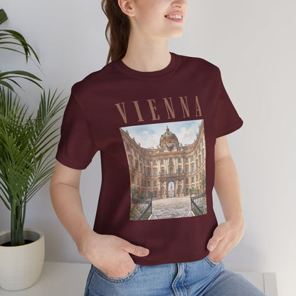 Vienna Photo Tee — Vintage Cityscape Travel T‑Shirt
