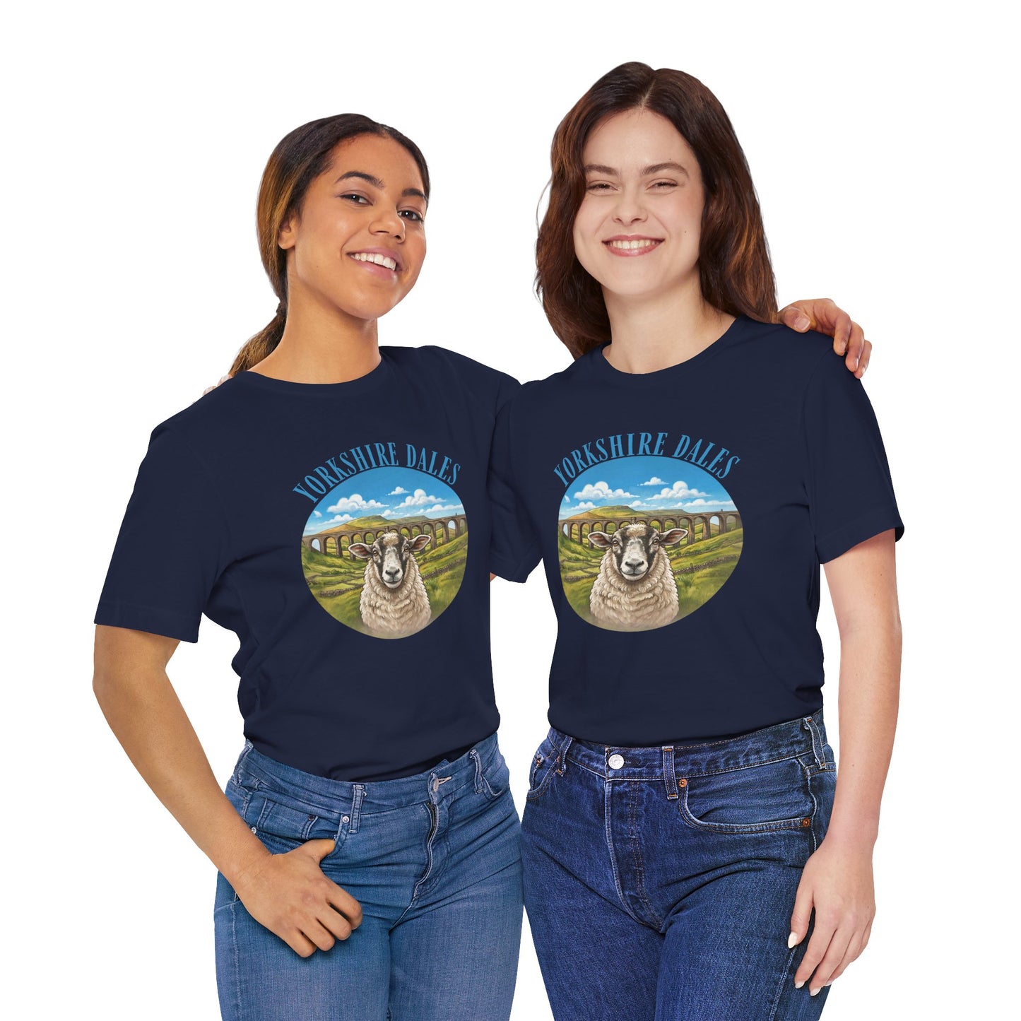 Yorkshire Dales Sheep T-Shirt — Scenic Countryside Tee