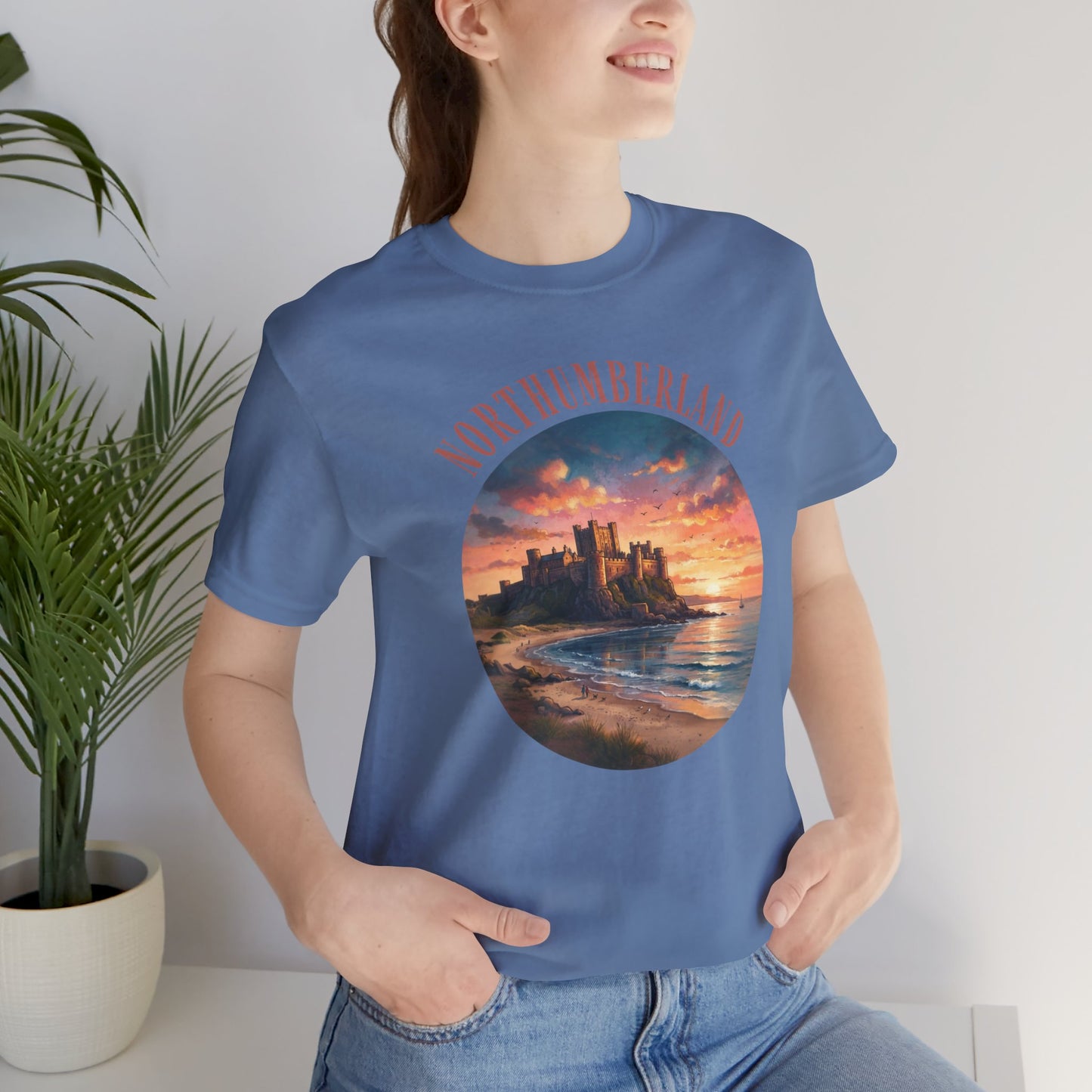Northumberland Castle Sunset T‑Shirt