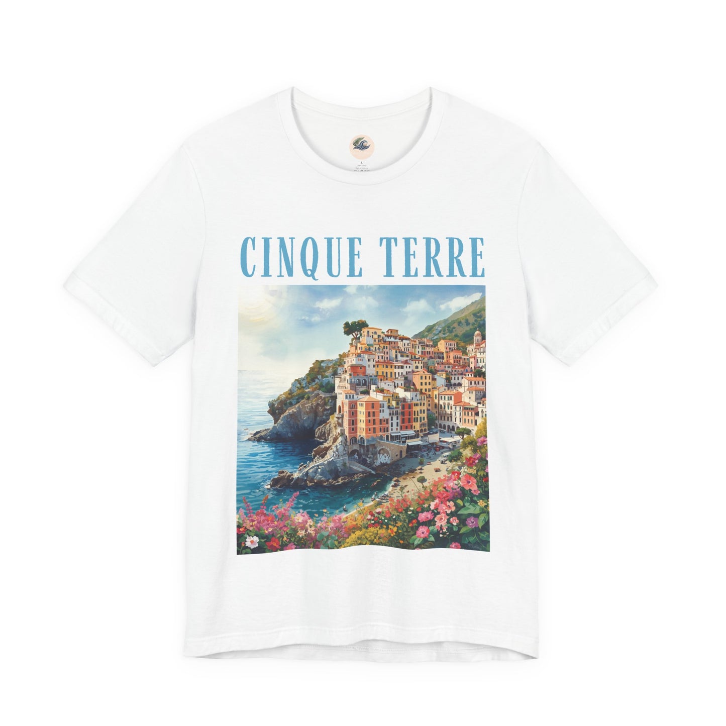 Cinque Terre Scenic Tee — Italian Coastline Travel T-Shirt