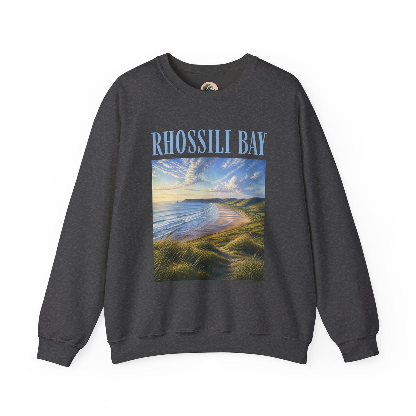 Rhossili Bay Scenic Crewneck Sweatshirt