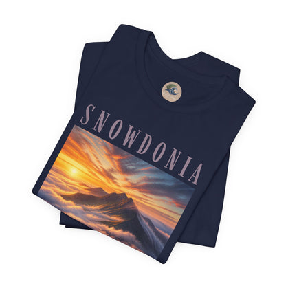 Snowdonia Mountain Sunset T‑Shirt
