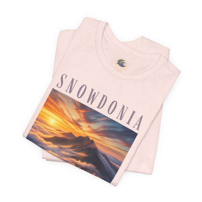 Snowdonia Mountain Sunset T‑Shirt