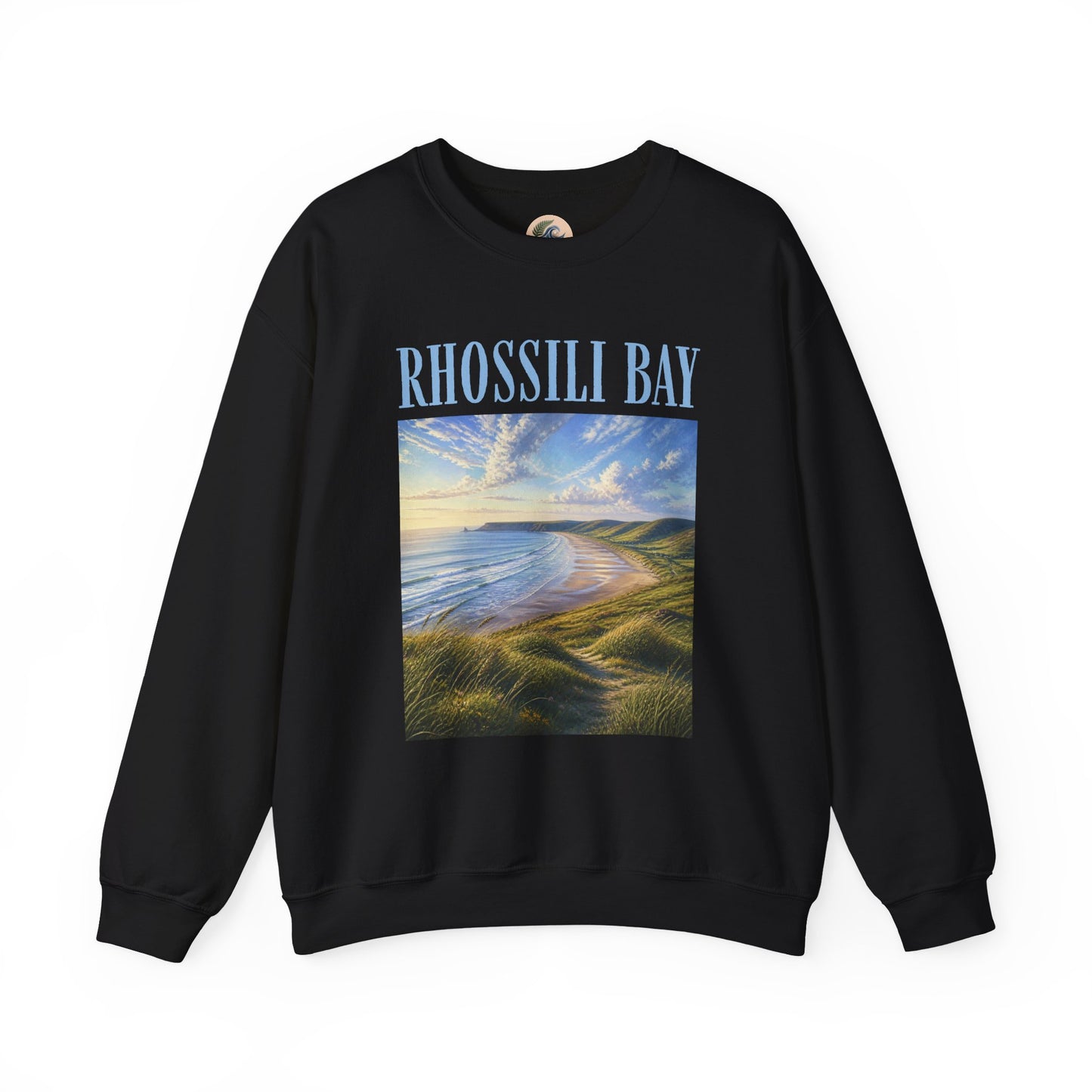 Rhossili Bay Scenic Crewneck Sweatshirt