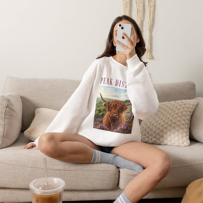 Peak District Highland Cow Sweatshirt