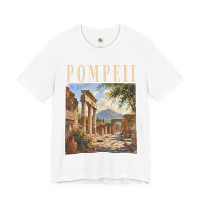 Pompeii Vintage Ruins Tee — Retro Travel Graphic T-Shirt