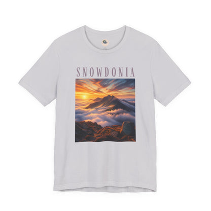 Snowdonia Mountain Sunset T‑Shirt