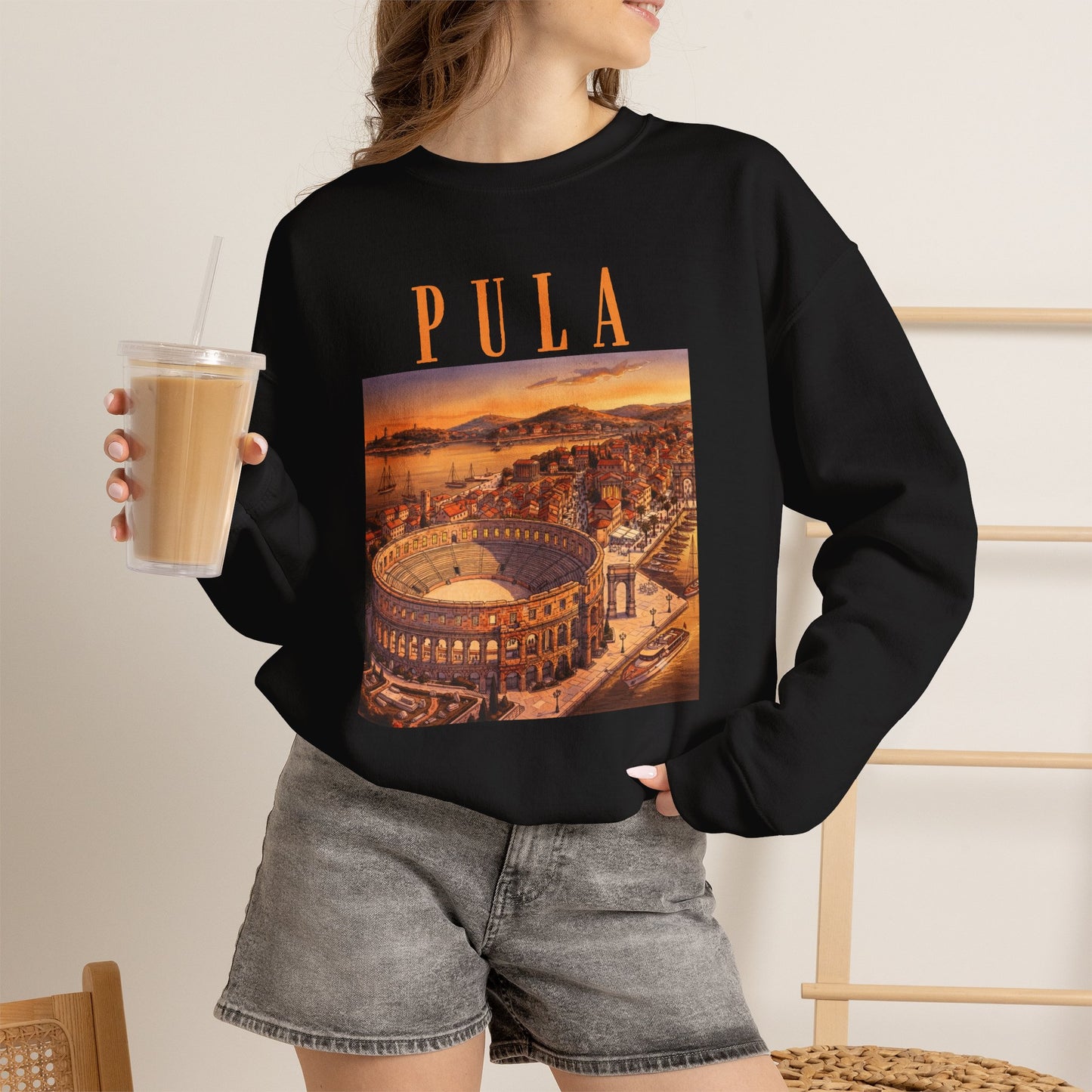 Pula Vintage Arena Crewneck Sweatshirt