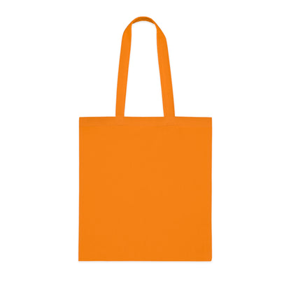 Santorini Sunset Cotton Tote Bag — Greek Island Travel Beach Tote