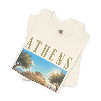Athens Scenic Tee — Vintage Acropolis Travel T‑Shirt