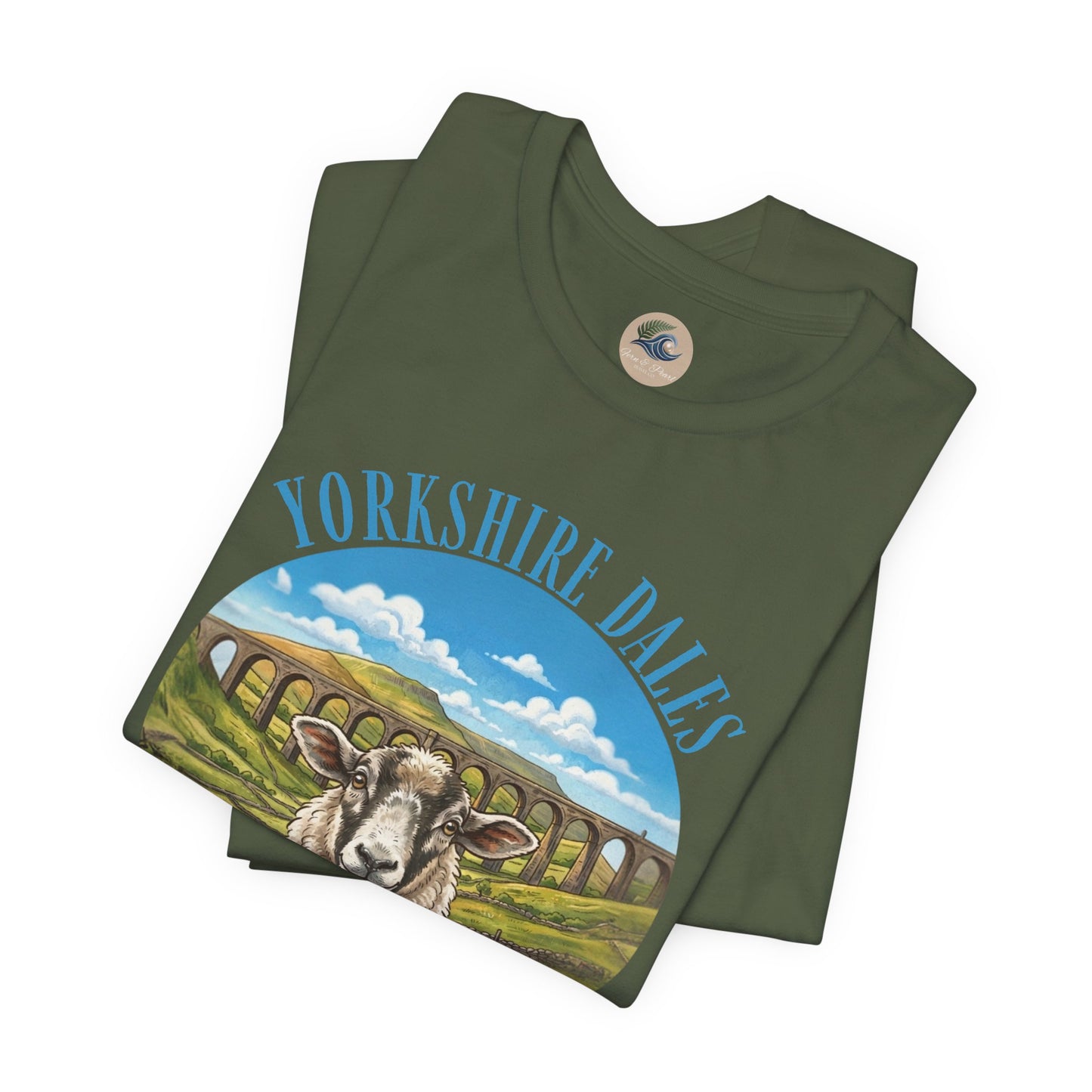 Yorkshire Dales Sheep T-Shirt — Scenic Countryside Tee