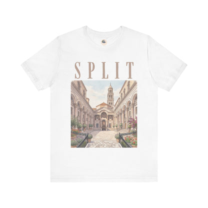 Split Croatia Travel Tee – Vintage Dalmatian Coast Graphic Shirt