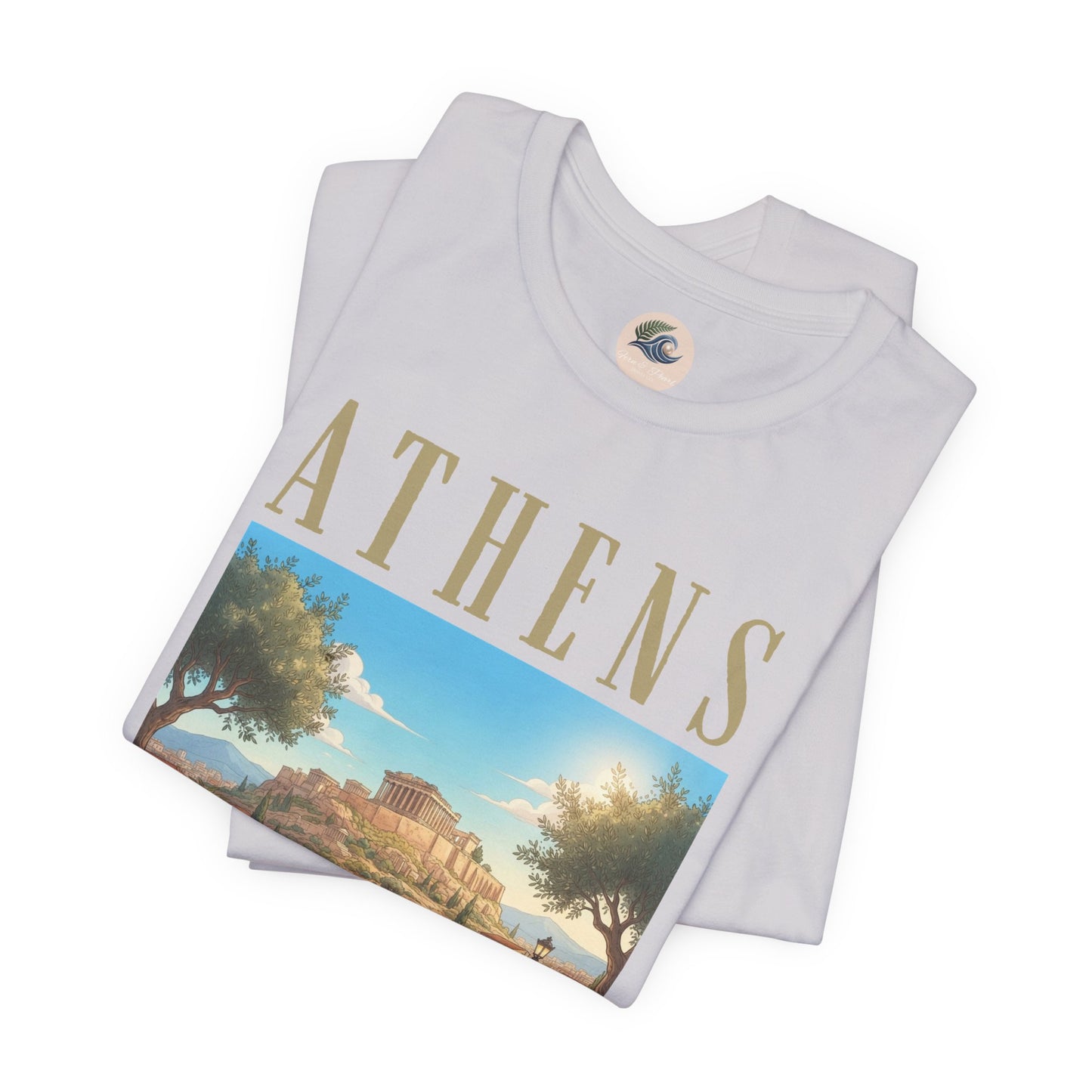 Athens Scenic Tee — Vintage Acropolis Travel T‑Shirt