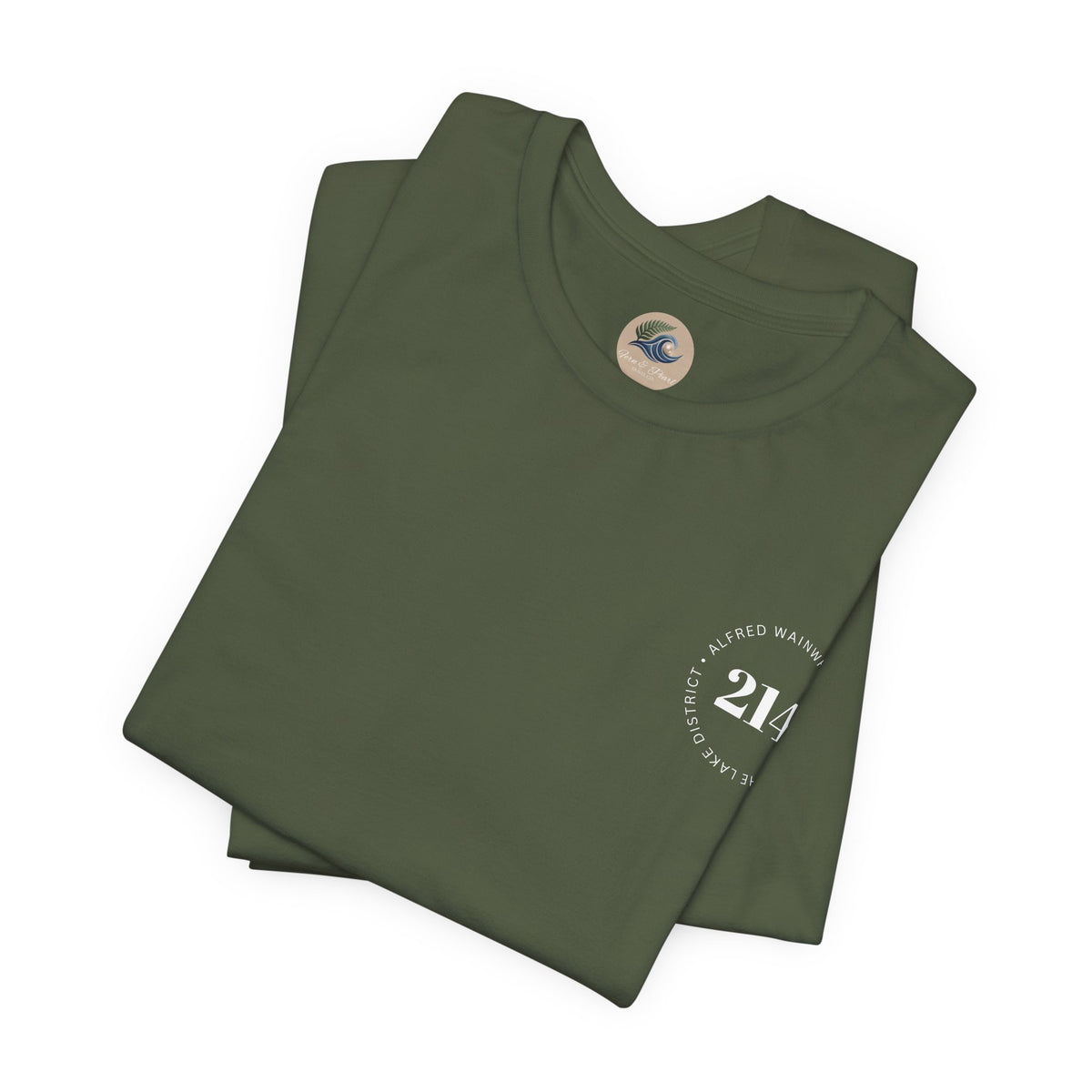 214 Wainwrights Minimalist Chest Logo T‑Shirt