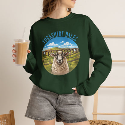 Yorkshire Dales Sheep Crewneck Sweatshirt