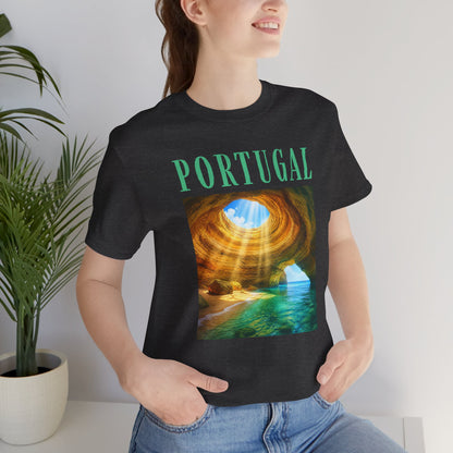 Portugal Benagil Cave Graphic Tee