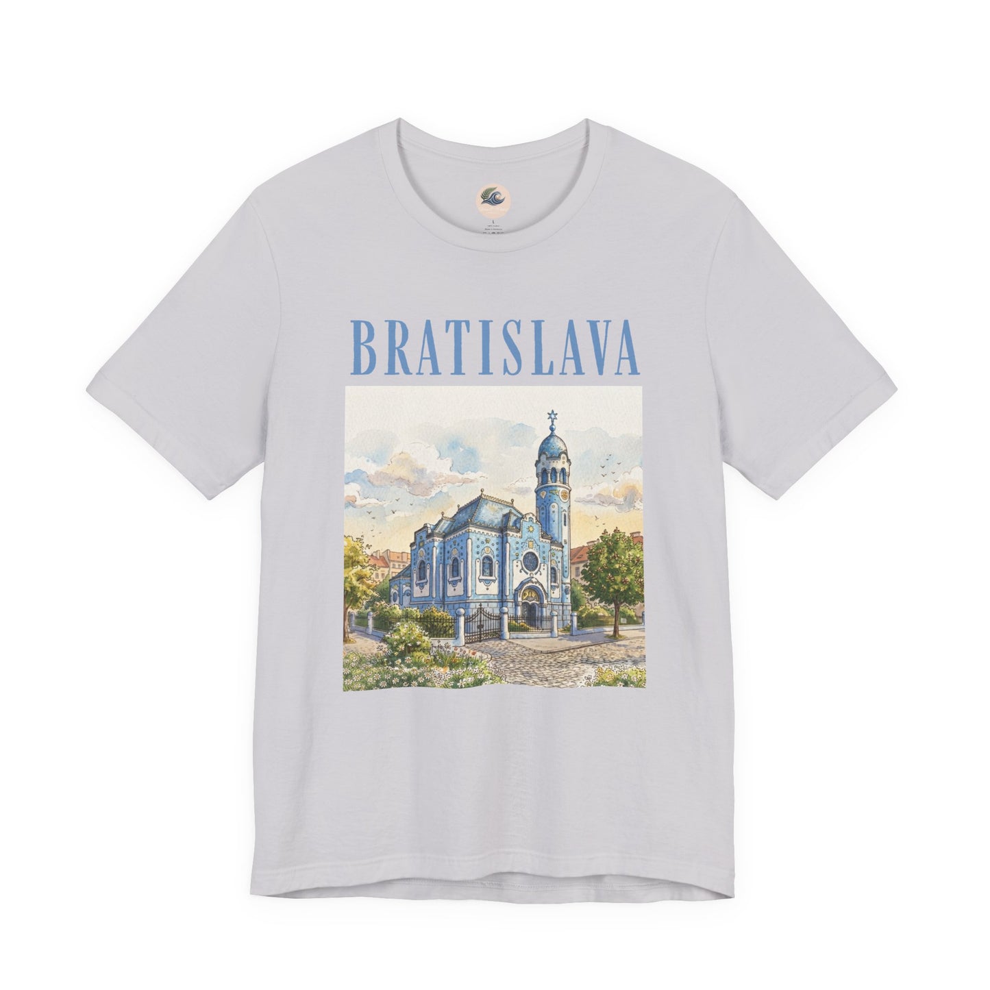 Bratislava Watercolor Church T-Shirt