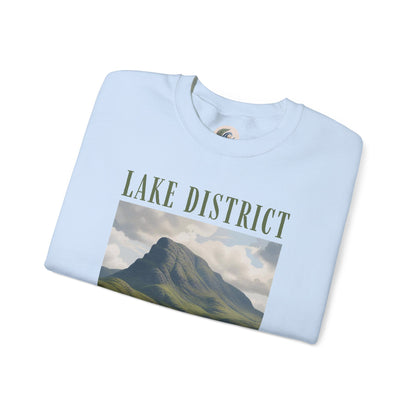 Lake District Scenic Sweatshirt — Vintage Landscape Crewneck