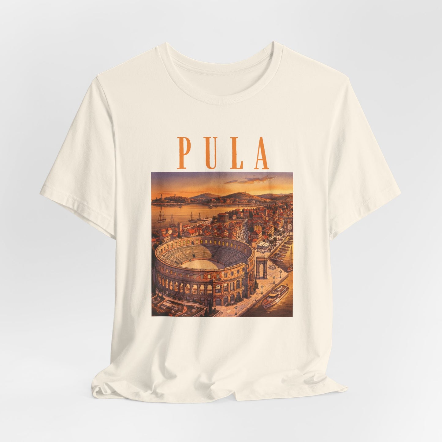 Pula Arena Sunset - Scenic Croatia Tee