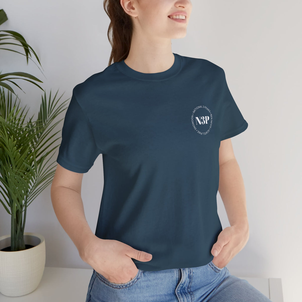 N3P National 3 Peaks - Logo Chest T-Shirt