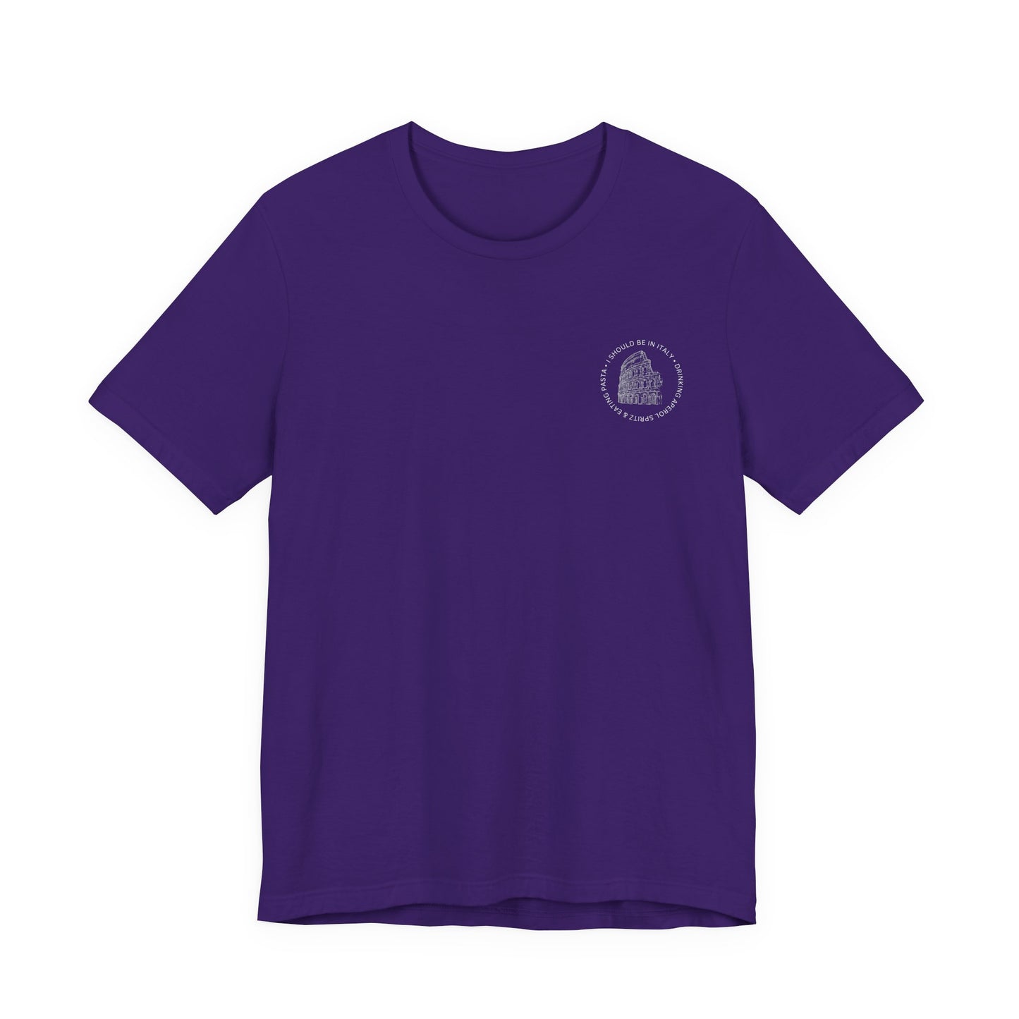 Aperol & Pasta Italy Tee — Minimalist Vintage Liberty Graphic T-Shirt