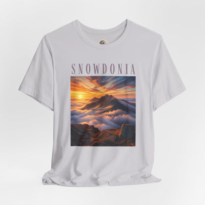 Snowdonia Mountain Sunset T‑Shirt