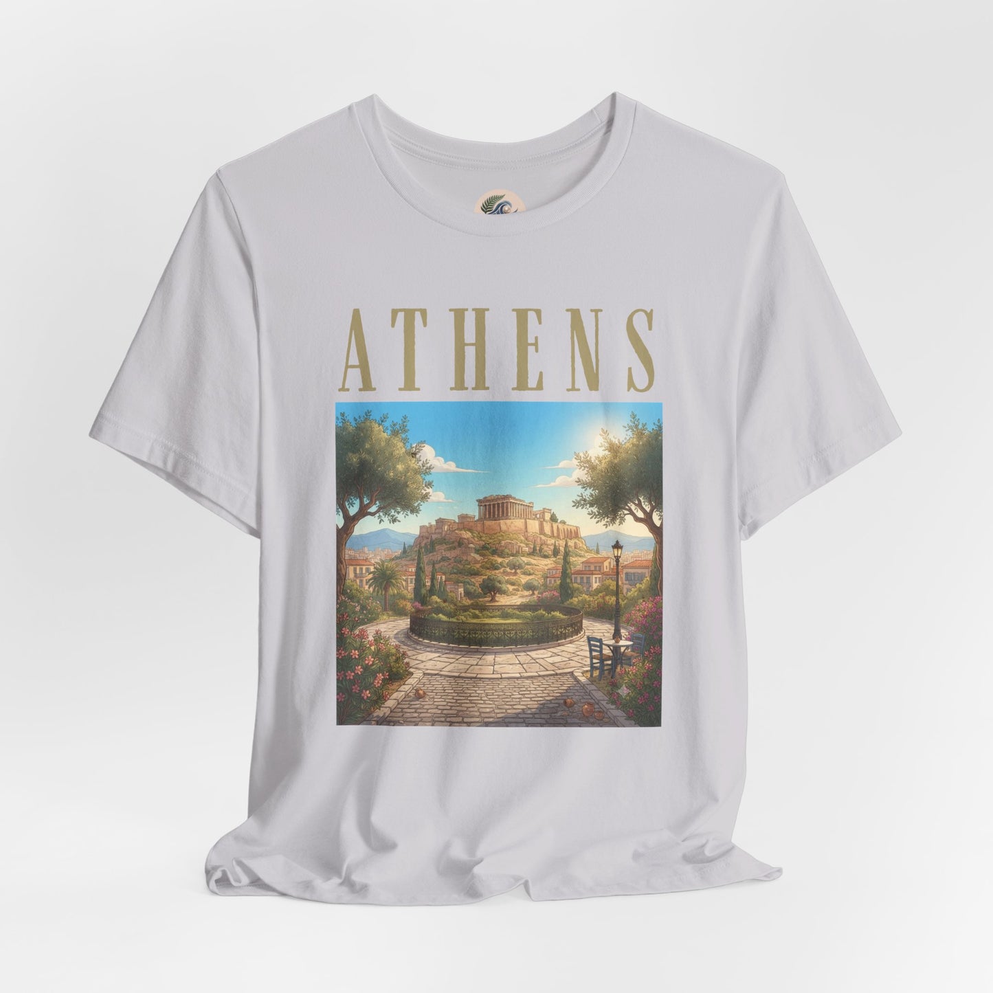 Athens Scenic Tee — Vintage Acropolis Travel T‑Shirt