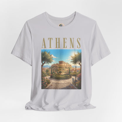 Athens Scenic Tee — Vintage Acropolis Travel T‑Shirt