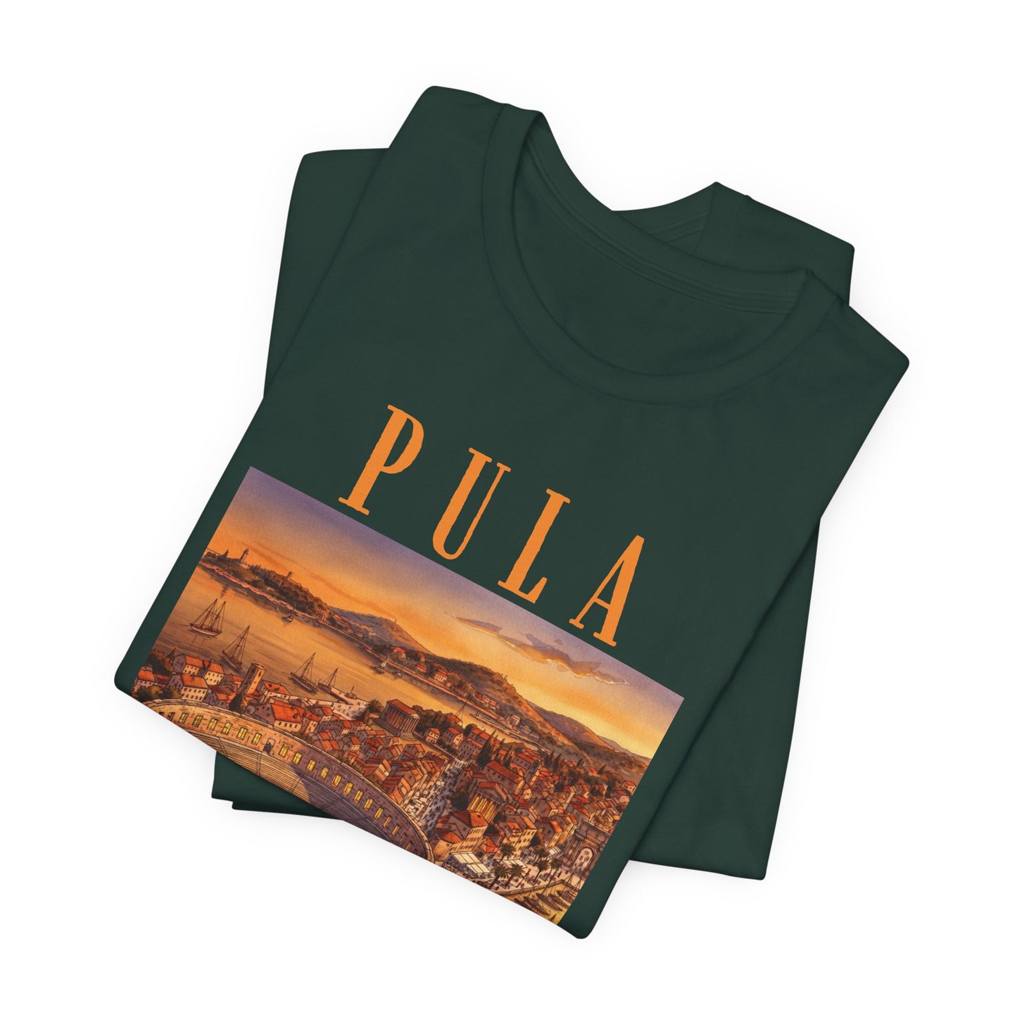 Pula Arena Sunset - Scenic Croatia Tee