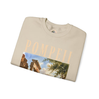 Pompeii Ruins Vintage Crewneck Sweatshirt