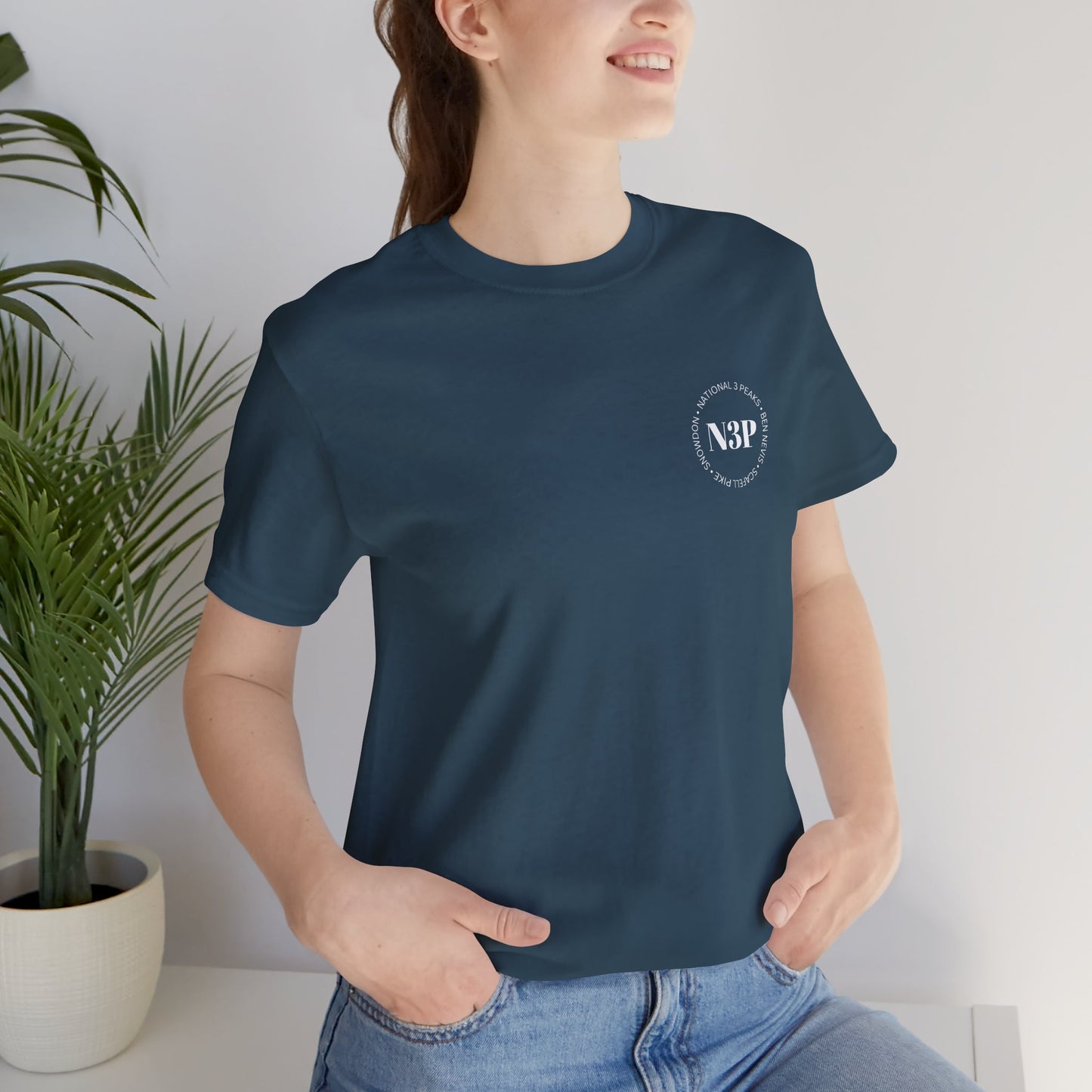N3P National 3 Peaks - Logo Chest T-Shirt