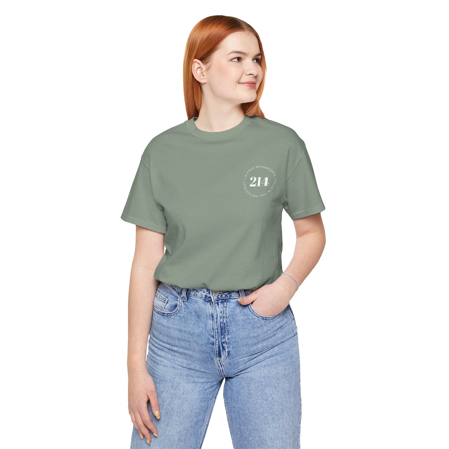 214 Wainwrights Minimalist Chest Logo T‑Shirt