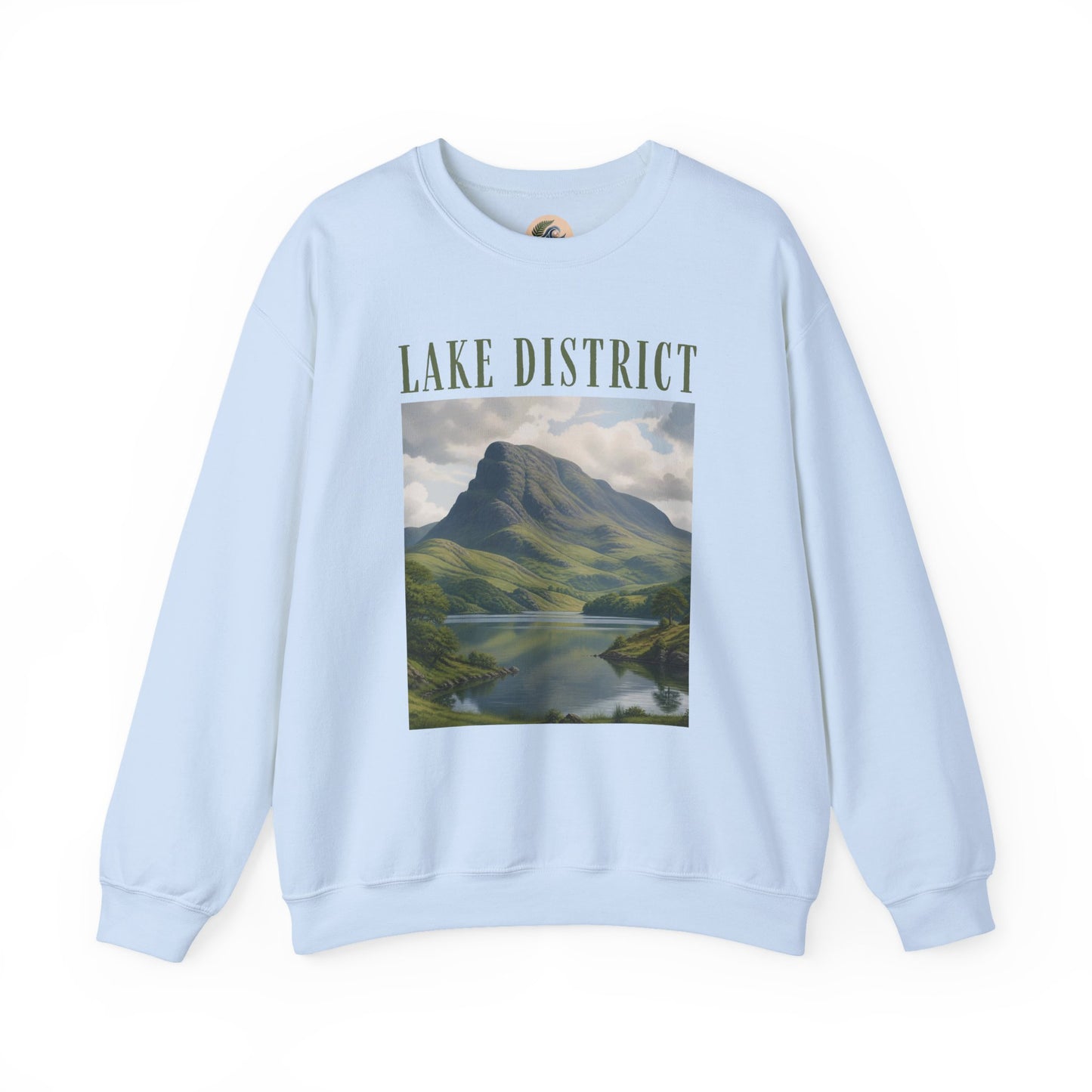 Lake District Scenic Sweatshirt — Vintage Landscape Crewneck