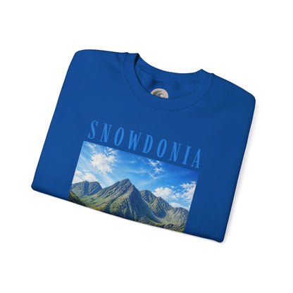 Glyderau Landscape - Snowdonia Mountain Crewneck Sweatshirt