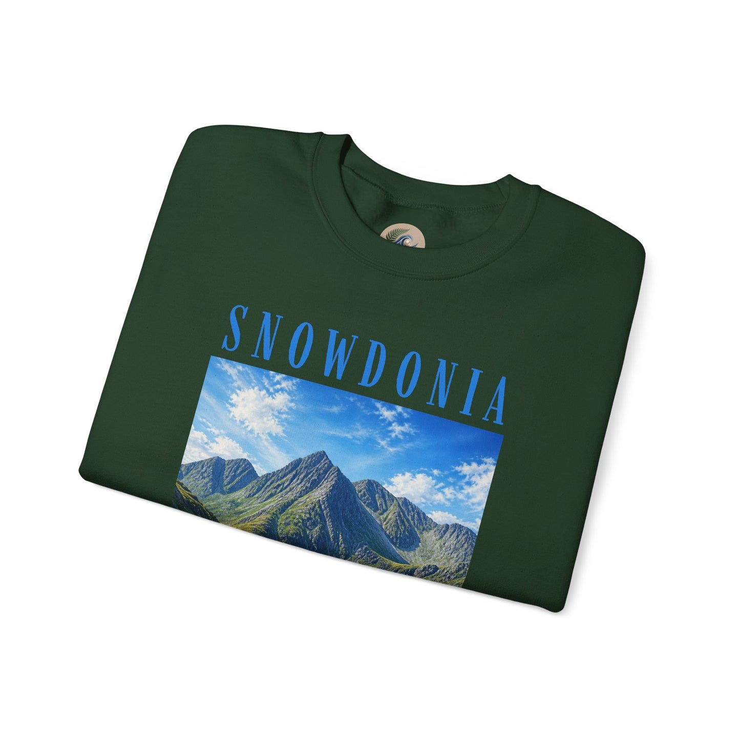 Glyderau Landscape - Snowdonia Mountain Crewneck Sweatshirt