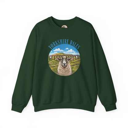 Yorkshire Dales Sheep Crewneck Sweatshirt