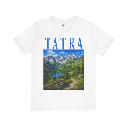 Tatra Mountains Scenic Tee — Mountain Landscape Graphic T-Shirt